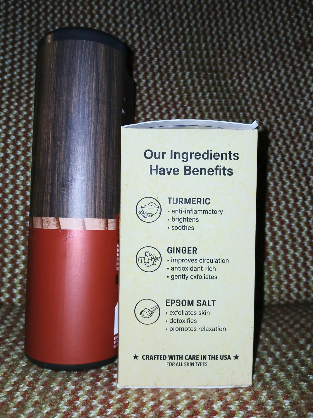 Turmeric Natural Brightening Bar Every Man Jack Cedar+ Red Sage Soap Set -